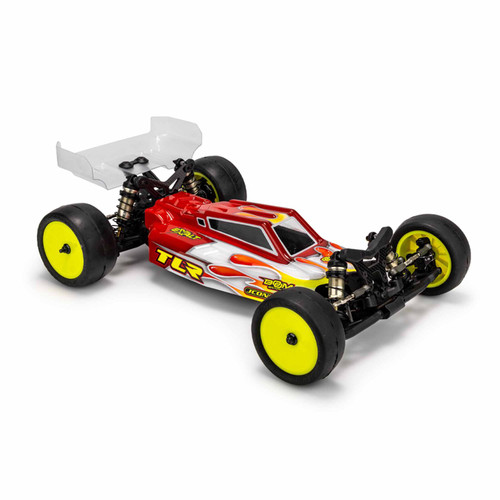 JConcepts TLR 22X "F2" 1/10 Buggy Body w/Carpet/Turf/Dirt Wings (Clear) (Light Weight) (JCO0707L)